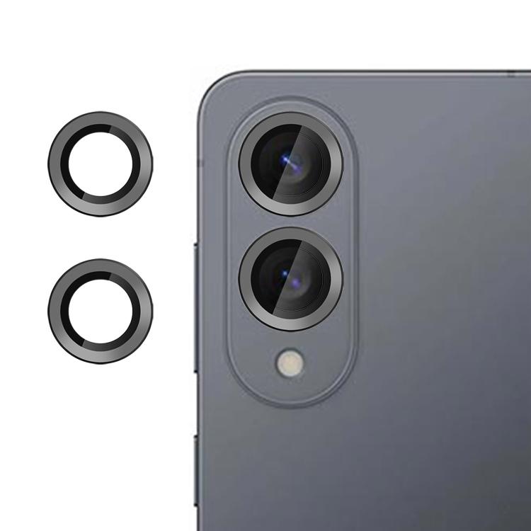 For Samsung Galaxy S25 Edge 5G Kalebol No Flicker Ultra-Thin Individual Camera Lens Tempered Glass Film