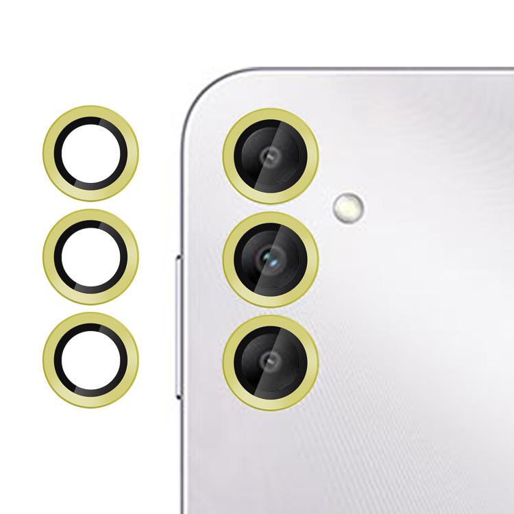 For Samsung Galaxy A14 / A34 Kalebol No Flicker Ultra-Thin Individual Camera Lens Tempered Glass Film