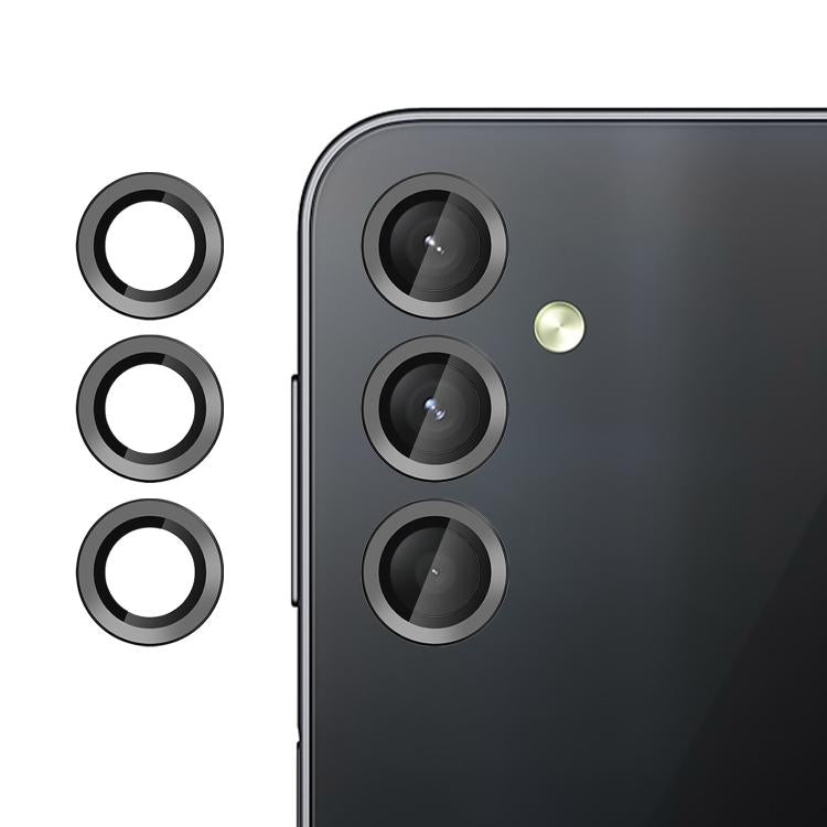For Samsung Galaxy A24 5G Kalebol No Flicker Ultra-Thin Individual Camera Lens Tempered Glass Film