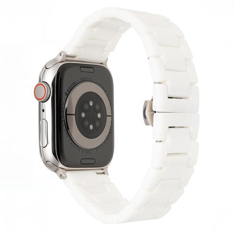 For Apple Watch 42mm / 41mm / 40mm / 38mm Tank Grain Ceramics Watch Band
