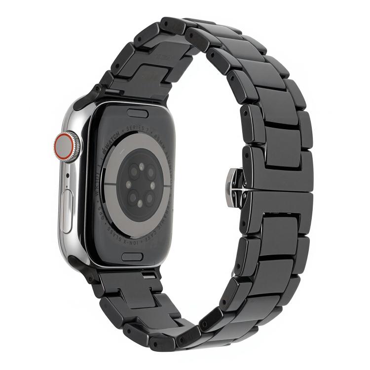 For Apple Watch 42mm / 41mm / 40mm / 38mm Tank Grain Ceramics Watch Band