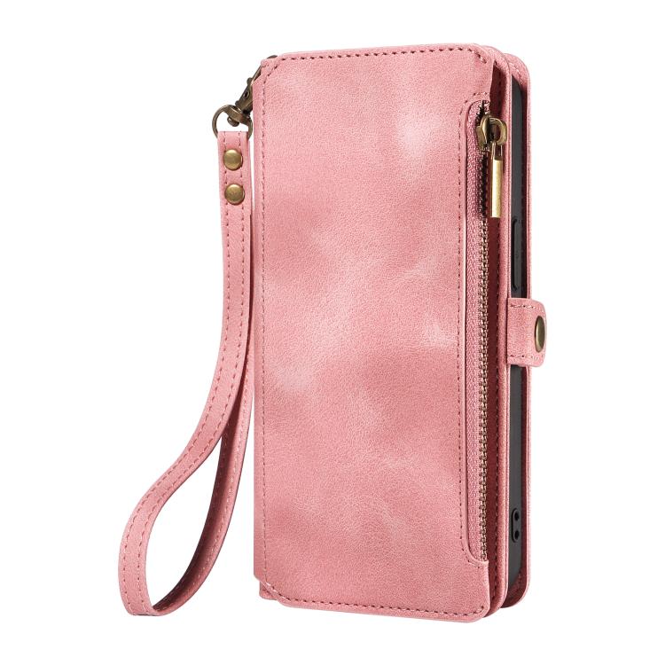 For iPhone 16 Pro Fantasy Multifunctional Zipper Wallet Leather Phone Case