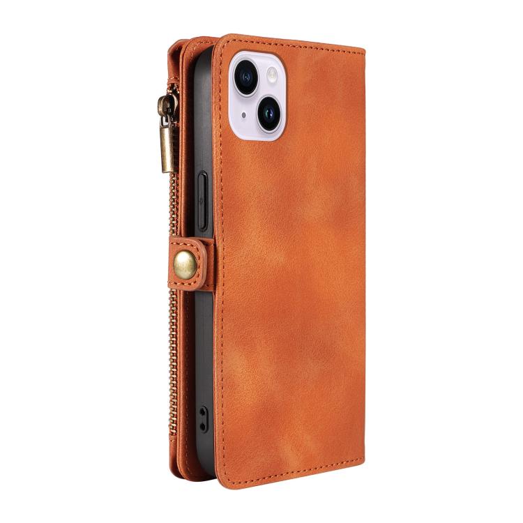 For iPhone 16 Plus Fantasy Multifunctional Zipper Wallet Leather Phone Case