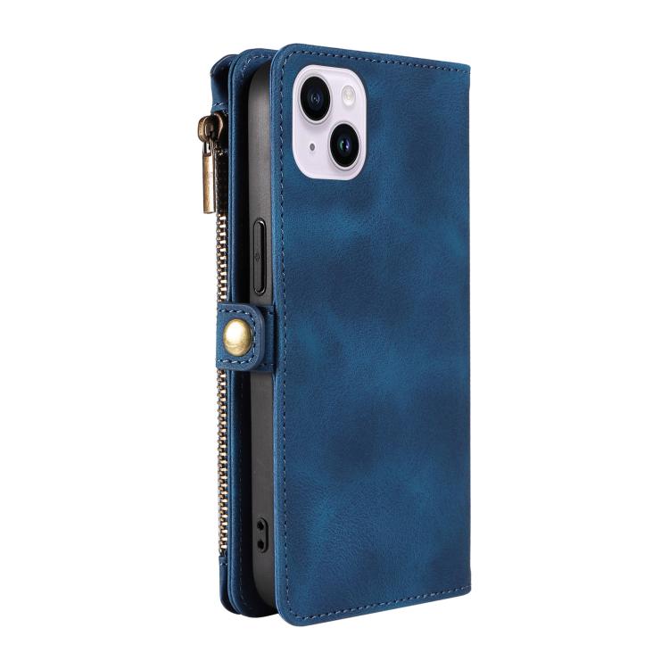 For iPhone 16 Plus Fantasy Multifunctional Zipper Wallet Leather Phone Case