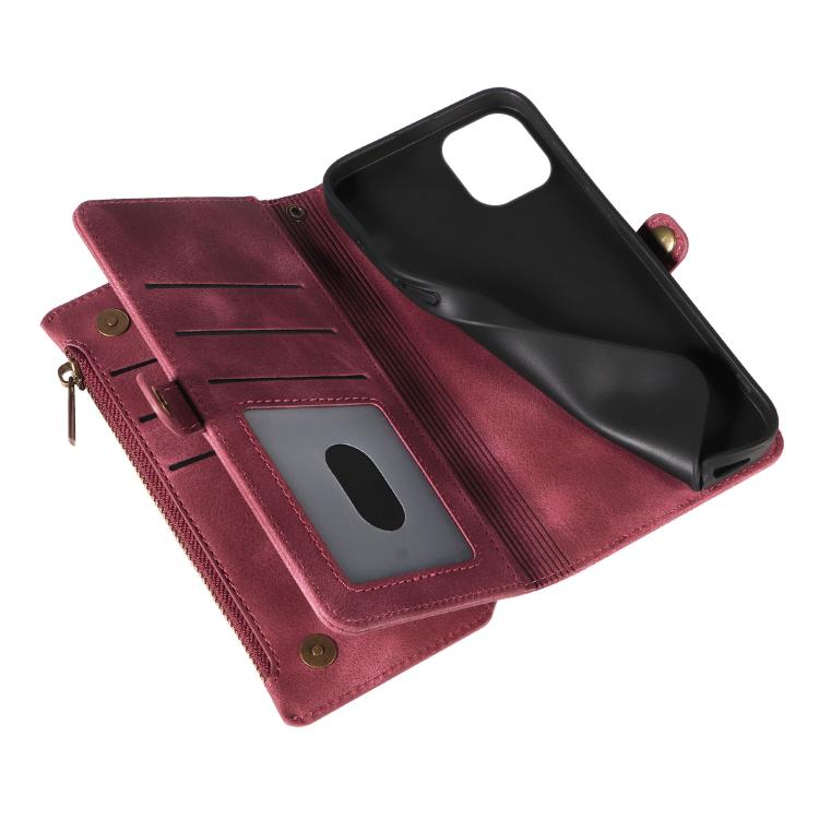 For iPhone 16 Plus Fantasy Multifunctional Zipper Wallet Leather Phone Case