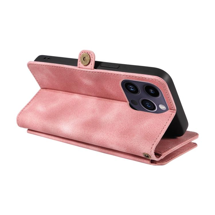 For iPhone 15 Pro Max Fantasy Multifunctional Zipper Wallet Leather Phone Case