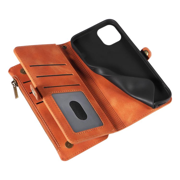 For iPhone 14 Plus Fantasy Multifunctional Zipper Wallet Leather Phone Case