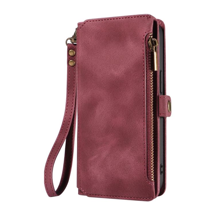 For iPhone 14 Pro Fantasy Multifunctional Zipper Wallet Leather Phone Case