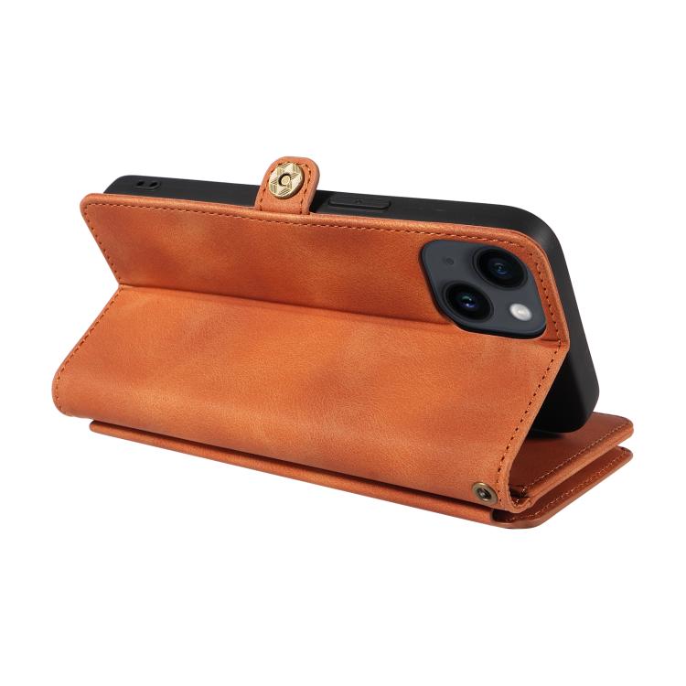 For iPhone 13 Fantasy Multifunctional Zipper Wallet Leather Phone Case