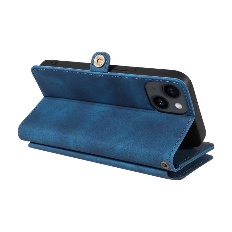For iPhone 13 Fantasy Multifunctional Zipper Wallet Leather Phone Case