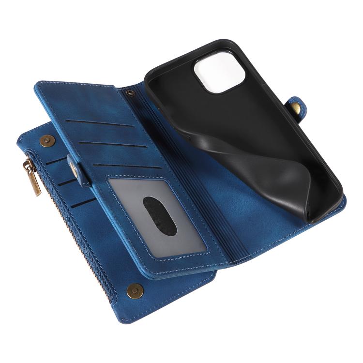 For iPhone 13 Fantasy Multifunctional Zipper Wallet Leather Phone Case