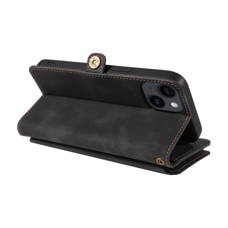 For iPhone 13 Fantasy Multifunctional Zipper Wallet Leather Phone Case