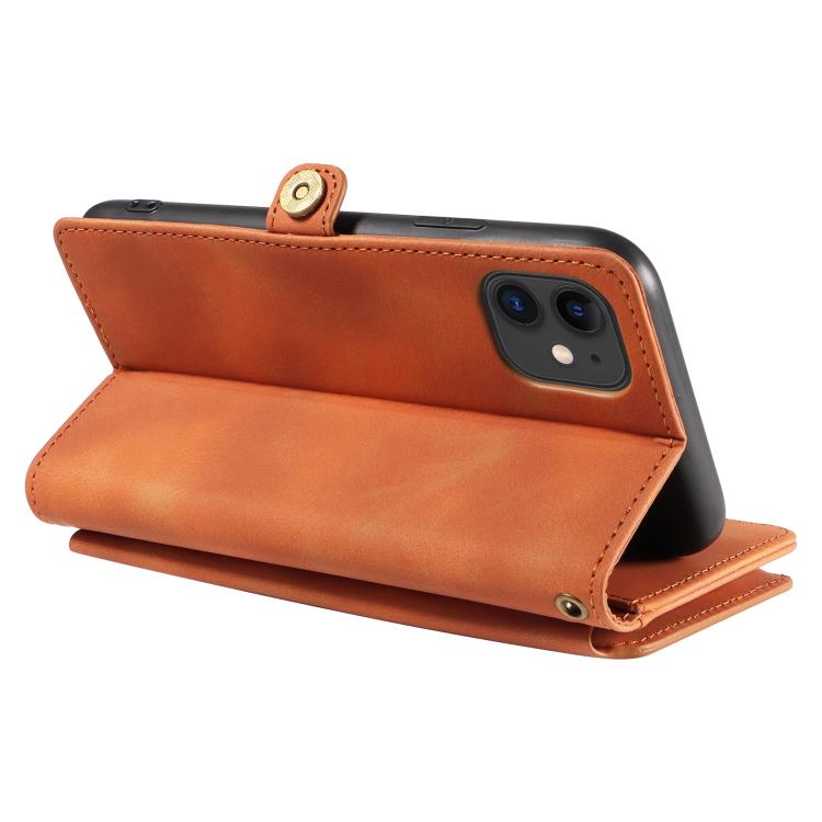 For iPhone 12 / 12 Pro Fantasy Multifunctional Zipper Wallet Leather Phone Case