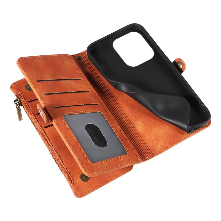 For iPhone 12 Pro Max Fantasy Multifunctional Zipper Wallet Leather Phone Case