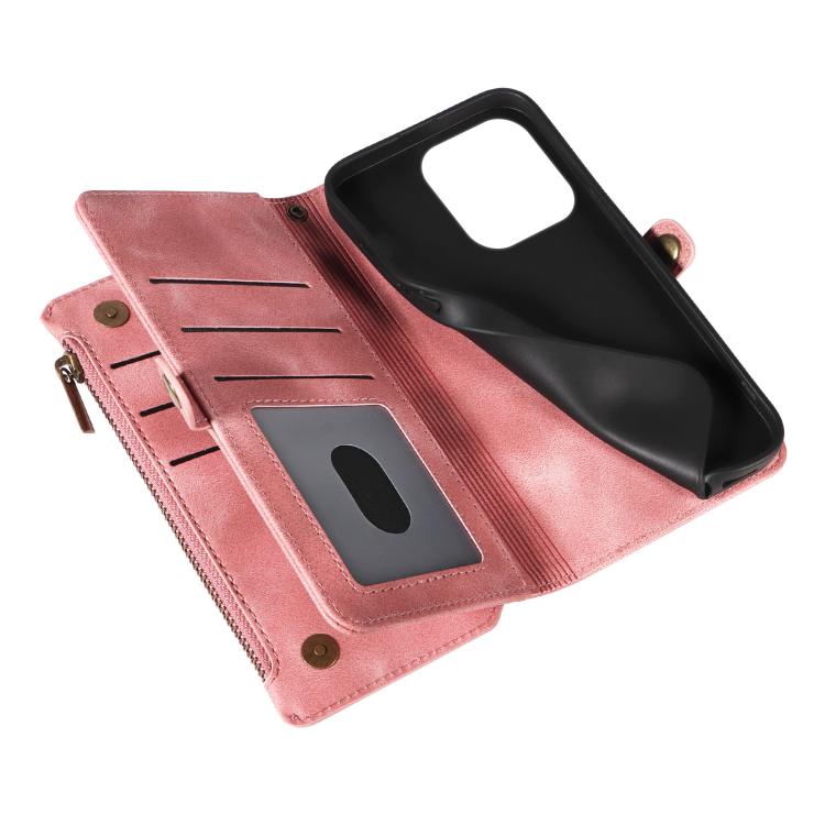 For iPhone 12 Pro Max Fantasy Multifunctional Zipper Wallet Leather Phone Case