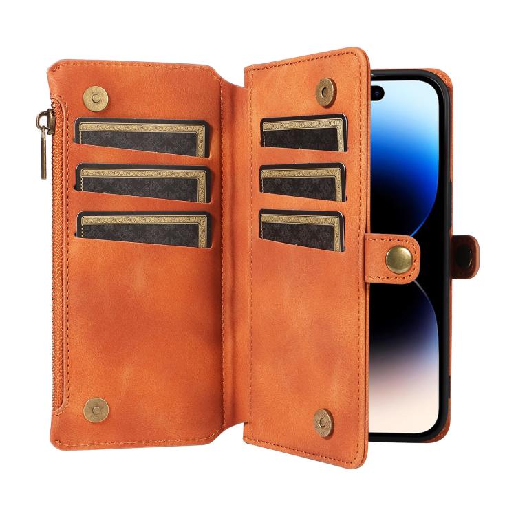 For iPhone 11 Pro Max Fantasy Multifunctional Zipper Wallet Leather Phone Case