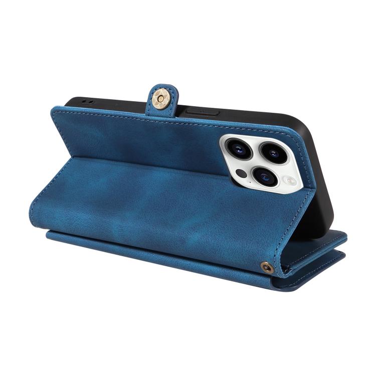 For iPhone 11 Pro Max Fantasy Multifunctional Zipper Wallet Leather Phone Case