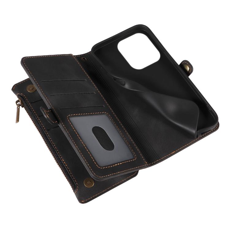 For iPhone 11 Pro Max Fantasy Multifunctional Zipper Wallet Leather Phone Case