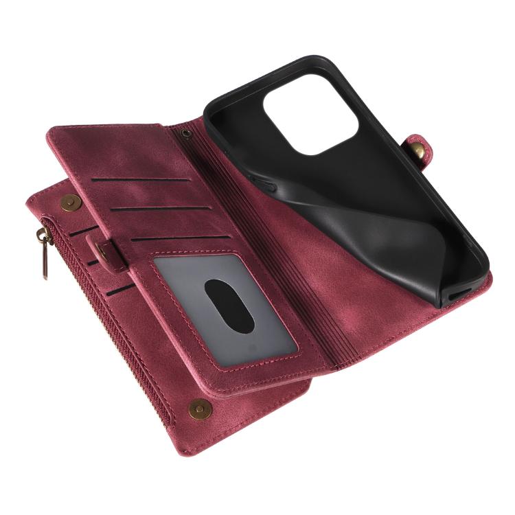 For iPhone 11 Pro Max Fantasy Multifunctional Zipper Wallet Leather Phone Case