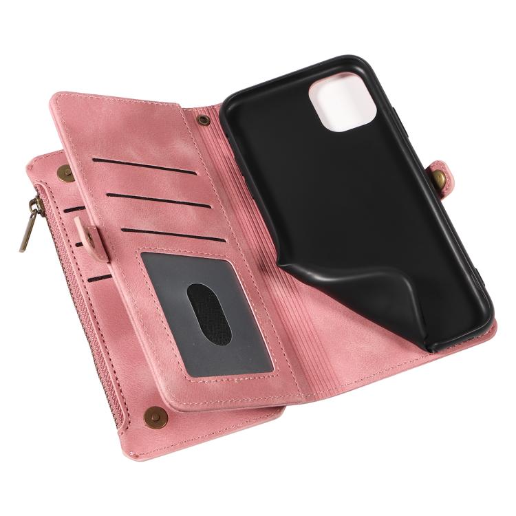 For iPhone 11 Fantasy Multifunctional Zipper Wallet Leather Phone Case