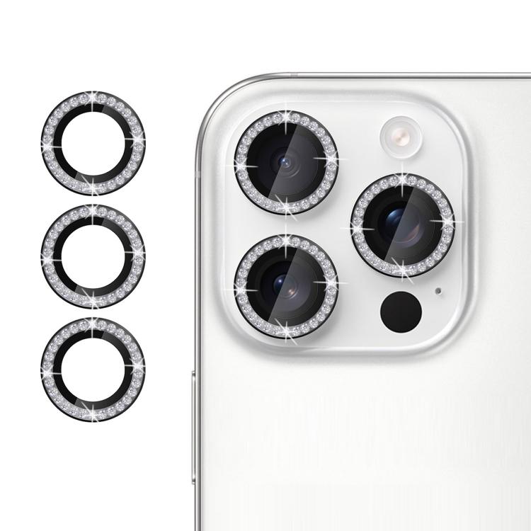 For iPhone 14 Pro Max Kalebol Individual Camera Lens Diamond Ring Protector