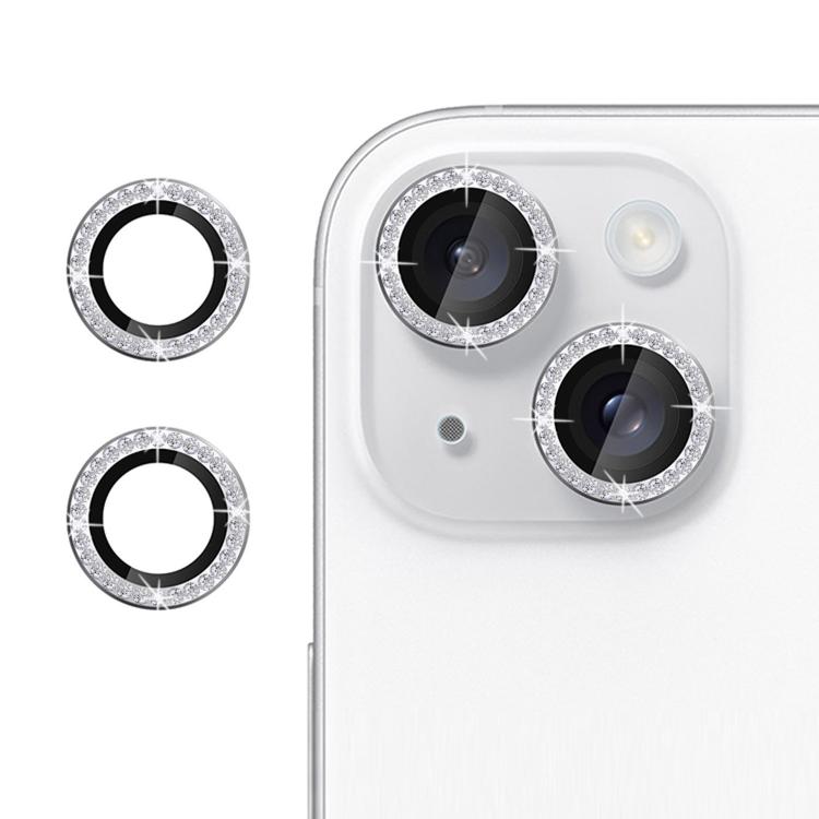 For iPhone 13 Kalebol Individual Camera Lens Diamond Ring Protector