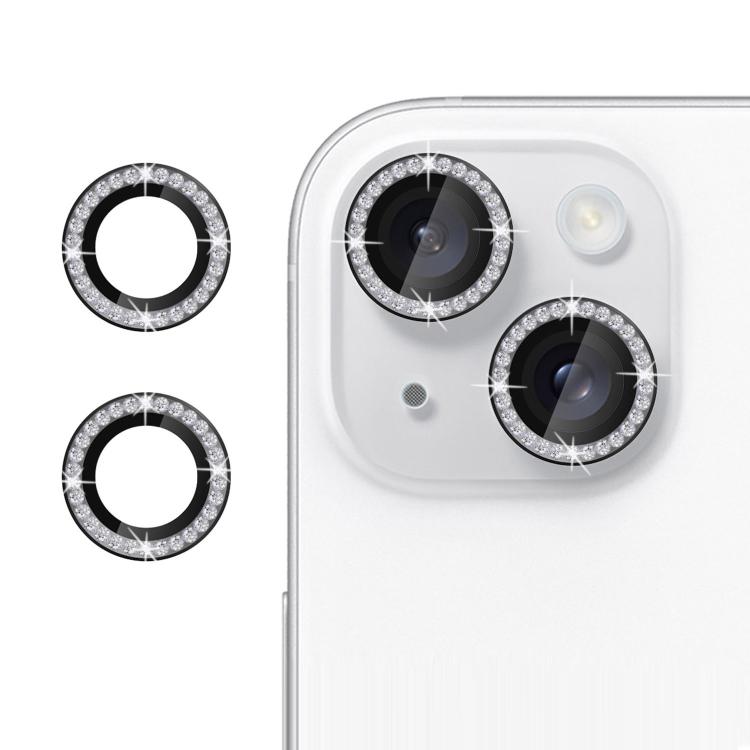 For iPhone 13 mini Kalebol Individual Camera Lens Diamond Ring Protector