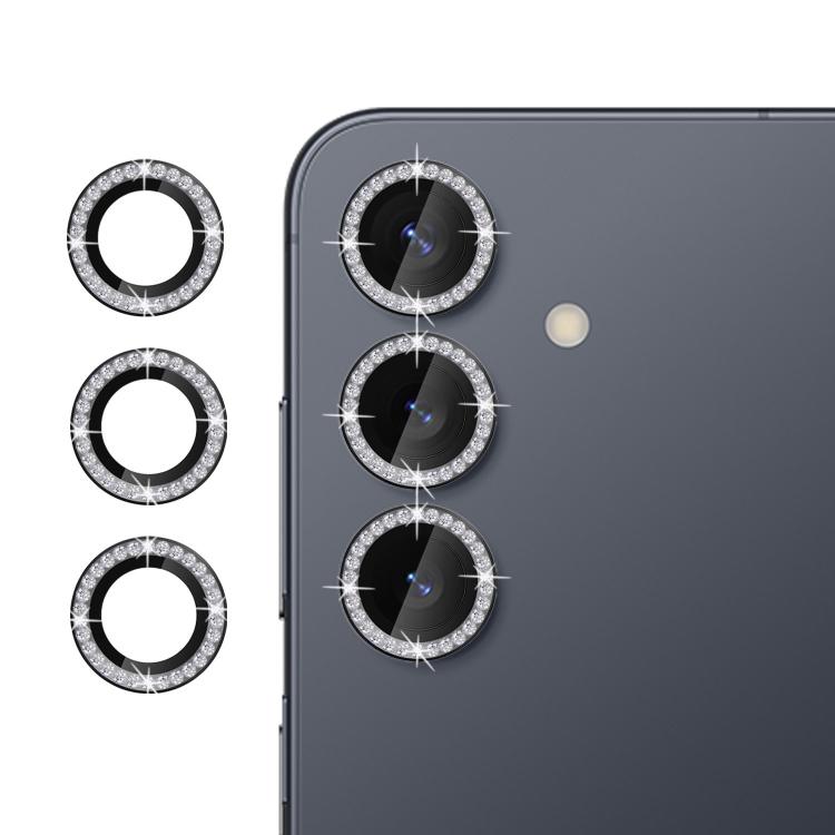 For Samsung Galaxy S25 5G Kalebol Individual Camera Lens Diamond Ring Protector