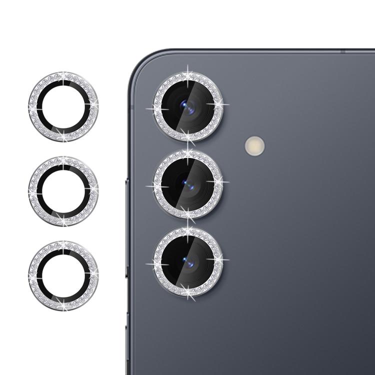 For Samsung Galaxy S25 5G Kalebol Individual Camera Lens Diamond Ring Protector