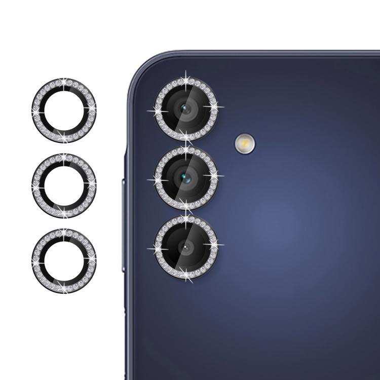 For Samsung Galaxy A25 5G Kalebol Individual Camera Lens Diamond Ring Protector