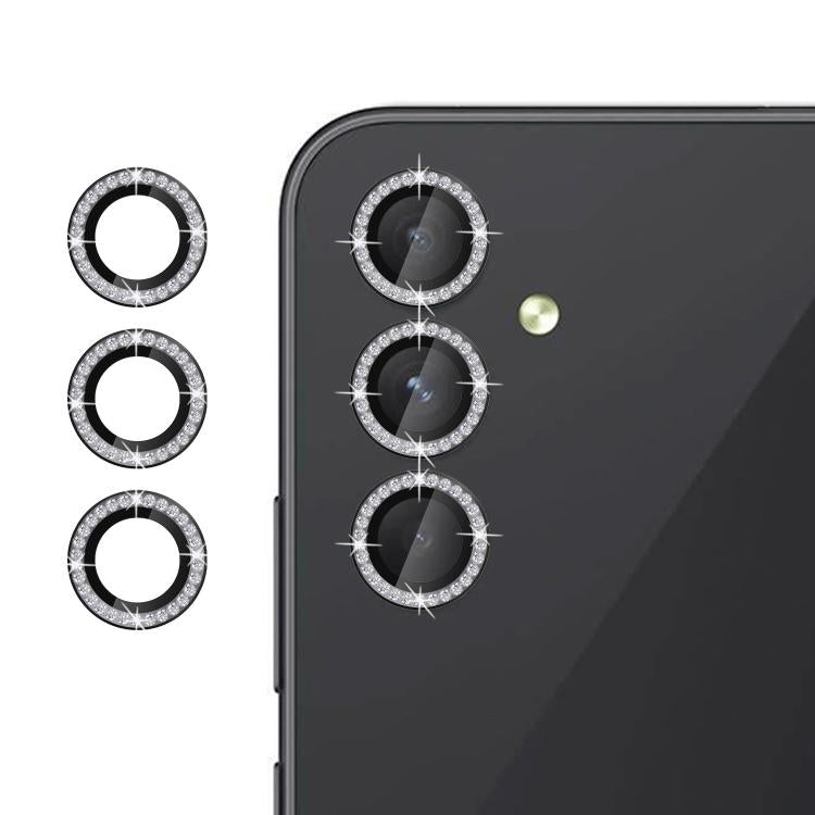 For Samsung Galaxy A34 5G Kalebol Individual Camera Lens Diamond Ring Protector
