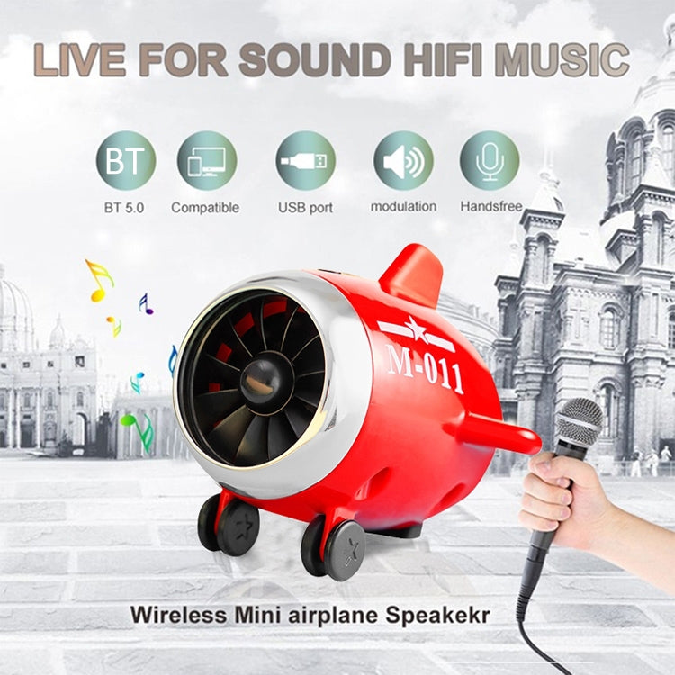 M11 Portable Smart Small Aircraft Bluetooth Speaker