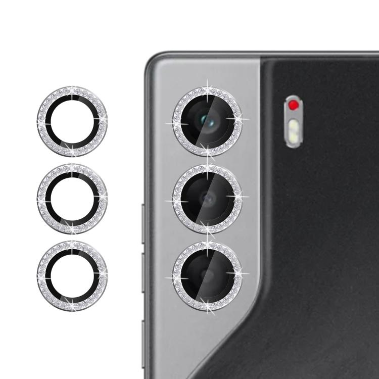 For Tecno Camon 40 Pro 4G Kalebol Individual Camera Lens Diamond Ring Protector