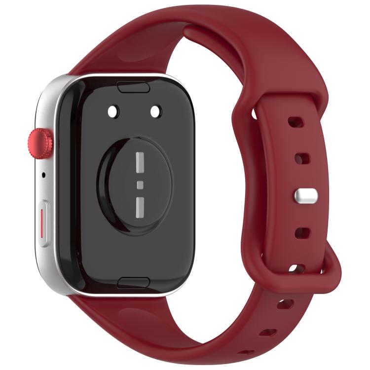 For Huawei Watch Fit4 / Fit4 Pro / Fit3 Slim Butterfly Buckle Silicone Watch Band