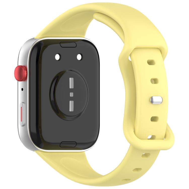 For Huawei Watch Fit4 / Fit4 Pro / Fit3 Slim Butterfly Buckle Silicone Watch Band