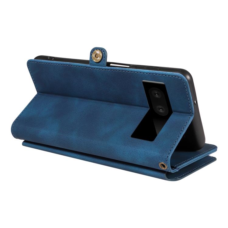For Google Pixel 7 Fantasy Multifunctional Zipper Wallet Leather Phone Case