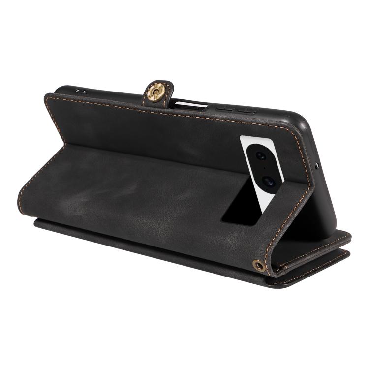 For Google Pixel 8 Fantasy Multifunctional Zipper Wallet Leather Phone Case