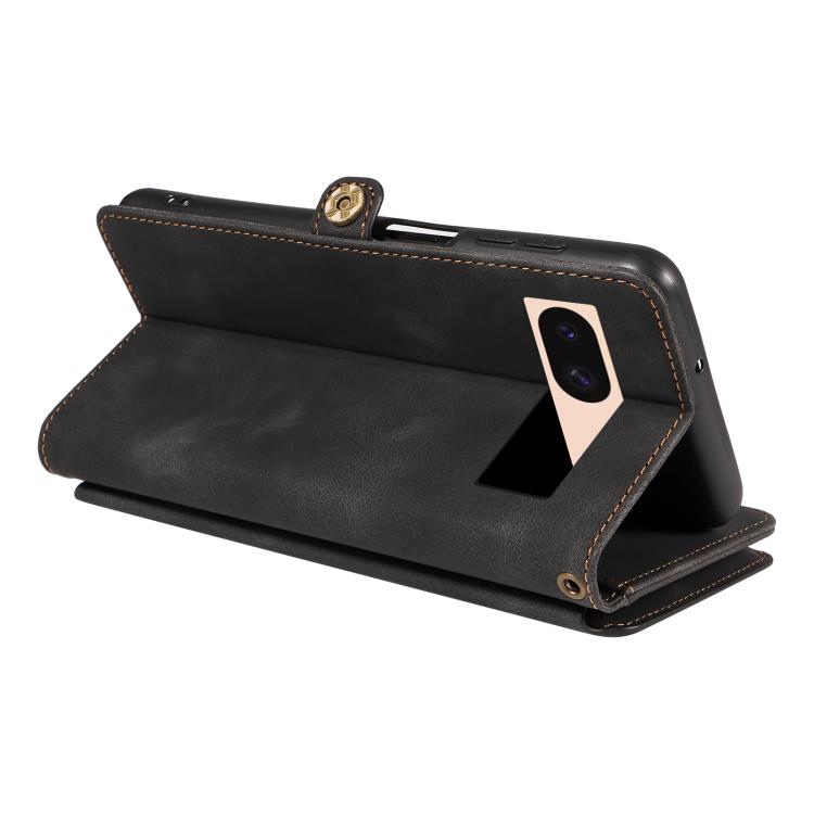 For Google Pixel 8a Fantasy Multifunctional Zipper Wallet Leather Phone Case