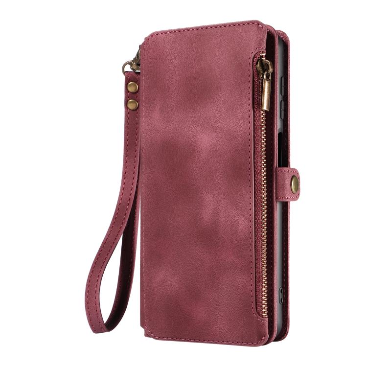 For Google Pixel 8a Fantasy Multifunctional Zipper Wallet Leather Phone Case
