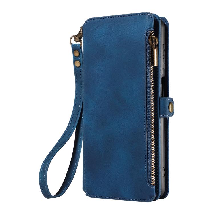 For Google Pixel 8a Fantasy Multifunctional Zipper Wallet Leather Phone Case