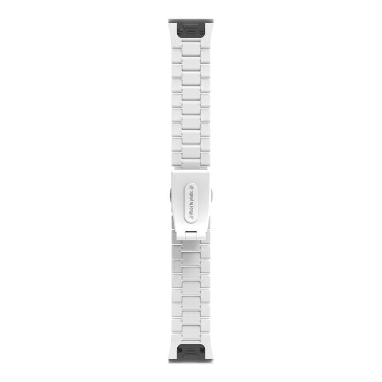 For Gamin 26mm Three Beads Plastic Quick Release Watch Band
