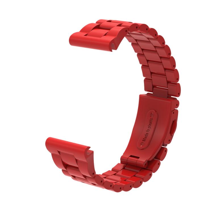 For Gamin 26mm Three Beads Plastic Quick Release Watch Band