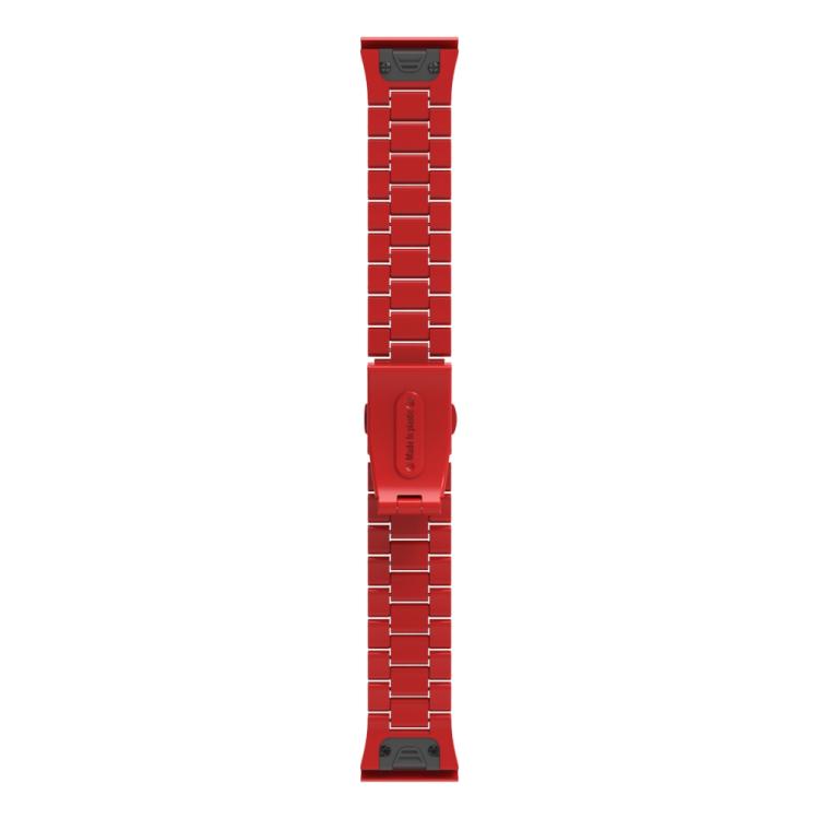 For Gamin 26mm Three Beads Plastic Quick Release Watch Band