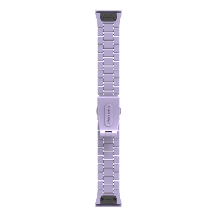 For Gamin 26mm Three Beads Plastic Quick Release Watch Band