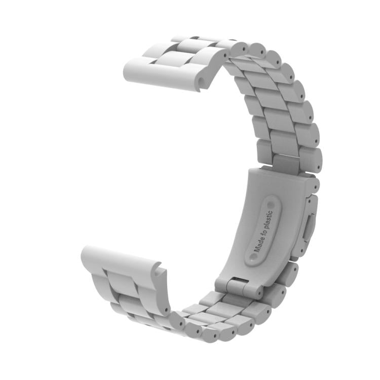 For Gamin 22mm Three Beads Plastic Quick Release Watch Band