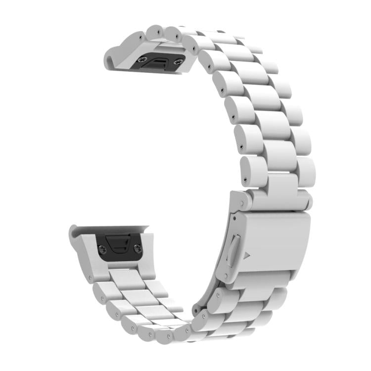For Gamin 22mm Three Beads Plastic Quick Release Watch Band