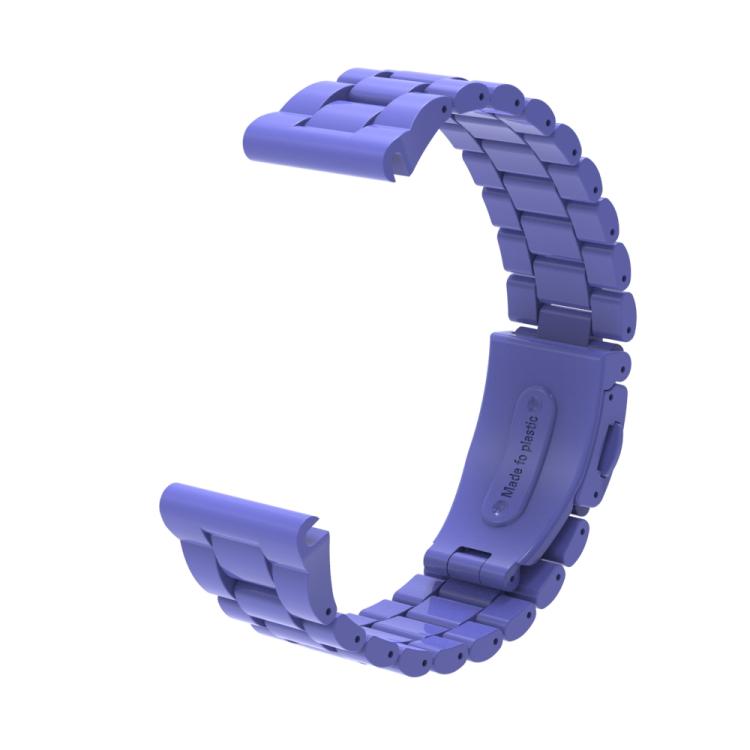 For Gamin 22mm Three Beads Plastic Quick Release Watch Band