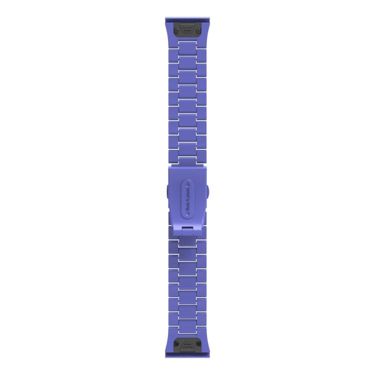 For Gamin 22mm Three Beads Plastic Quick Release Watch Band