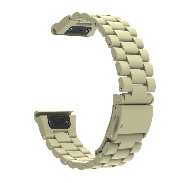For Gamin 20mm Three Beads Plastic Quick Release Watch Band