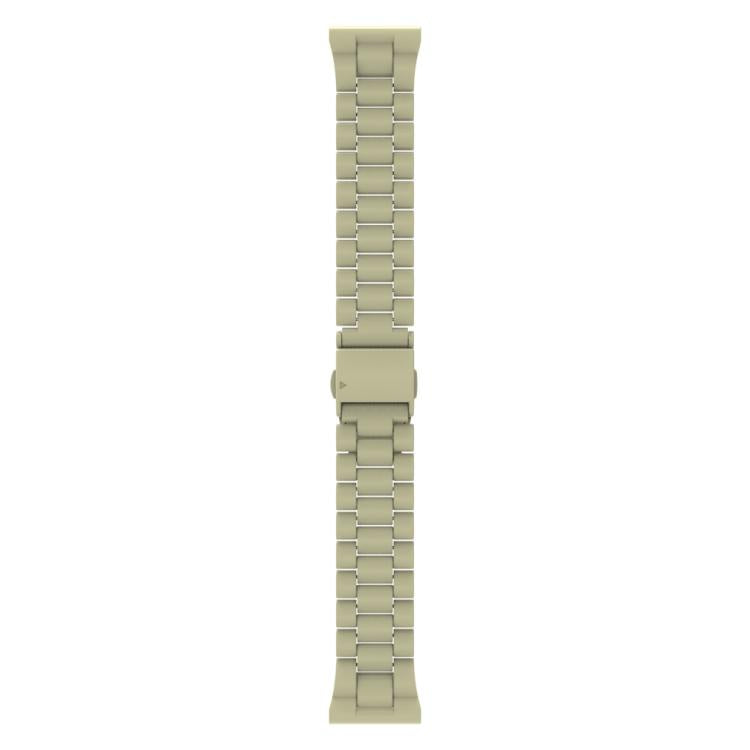For Gamin 20mm Three Beads Plastic Quick Release Watch Band